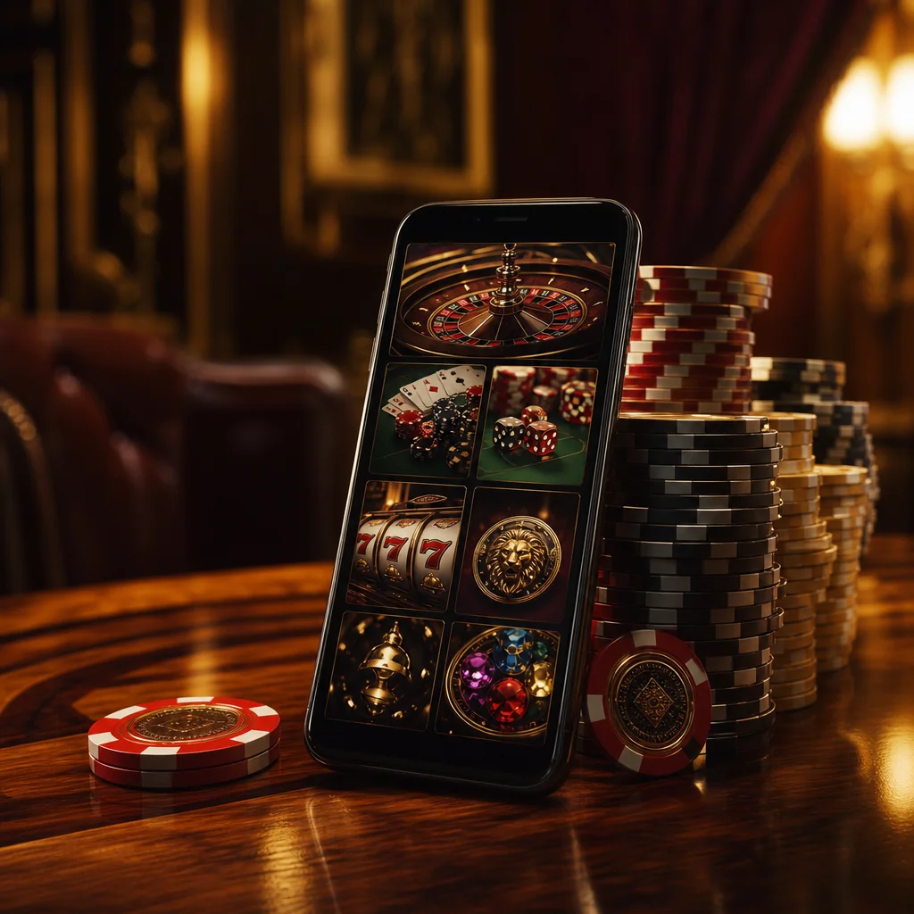 Reader checking responsible gambling tools on mobile phone